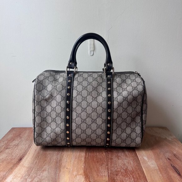 Gucci CANVAS Vintage Boston Joy Brown - Picture 2 of 10